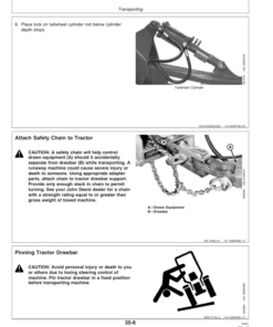 Alternative view of John Deere 3710 Drawn Flex Moldboard Plow Operator's Manual (OMN300044)