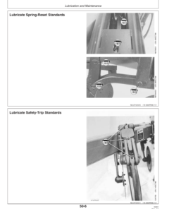 Alternative view of John Deere 3710 Drawn Rigid Moldboard Plow Operator's Manual (OMN300045)