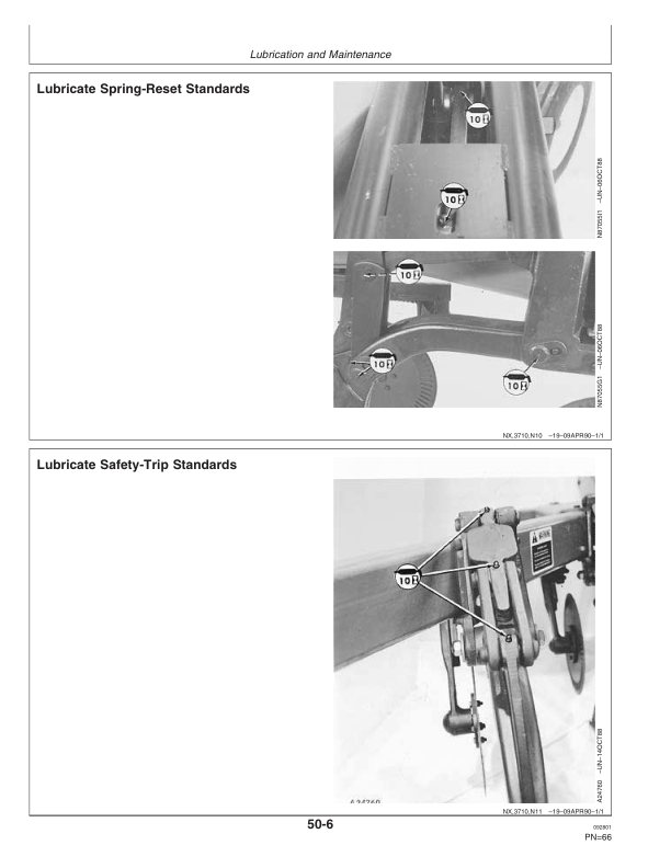 John Deere 3710 Drawn Rigid Moldboard Plow Operator's Manual (OMN300045) - Image 2