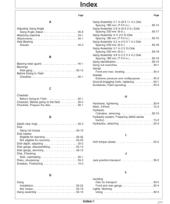 Alternative view of John Deere 627 Drawn Disk Operator's Manual (OMN300060)