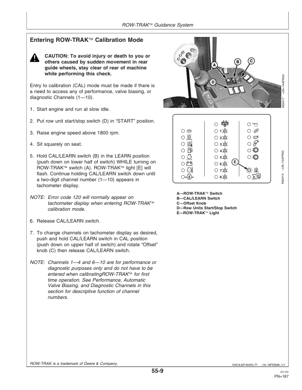 John Deere 7460 Cotton Strippers North America (016001-018000) Operator's Manual (OMN300065) - Image 2