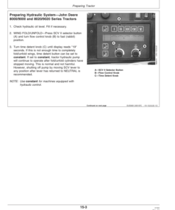 Alternative view of John Deere 726 Mulch Finisher Operator's Manual (OMN300067)