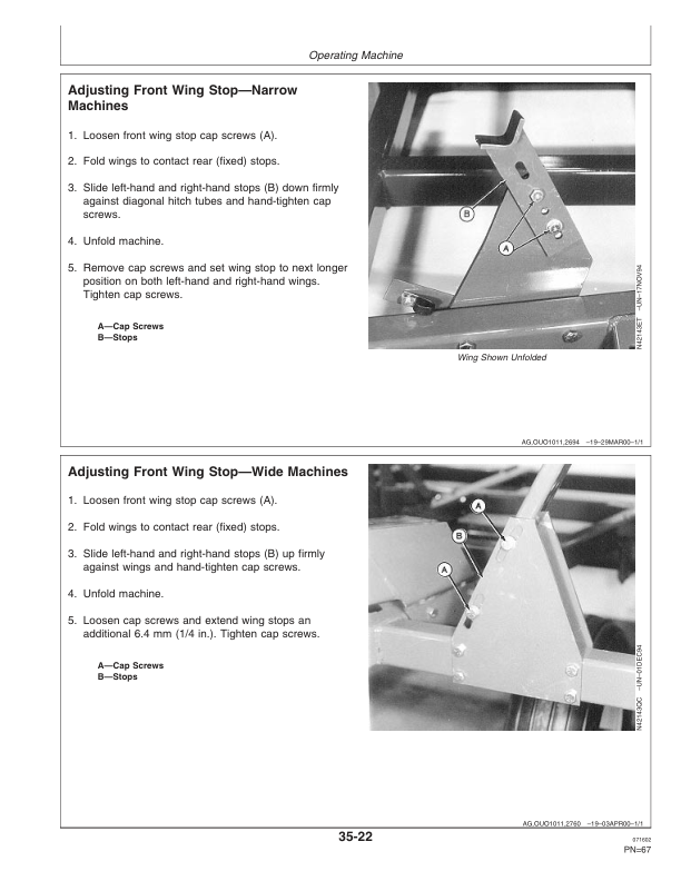 John Deere 726 Mulch Finisher Operator's Manual (OMN300067) - Image 3
