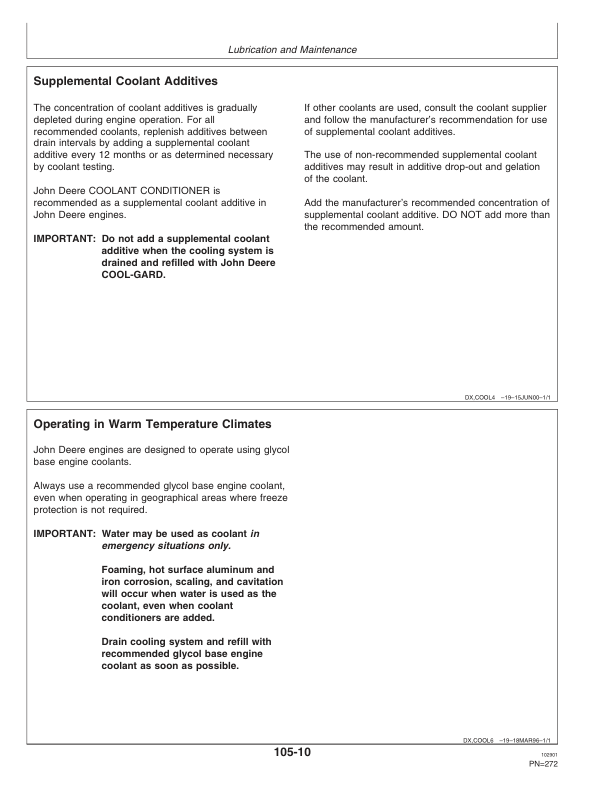 John Deere 9970 Cotton Picker (012001-) Operator's Manual (OMN300069) - Image 2