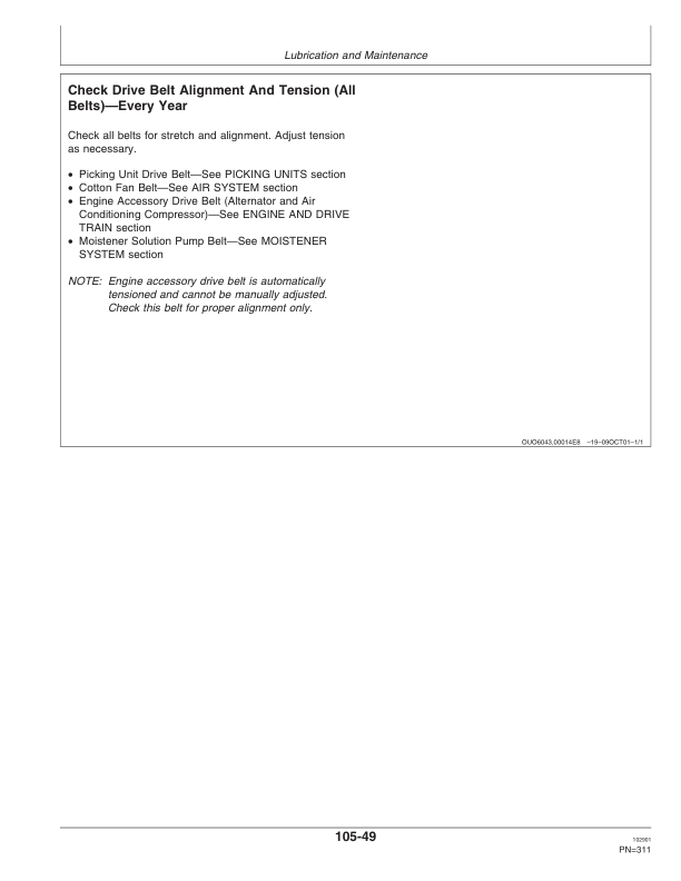John Deere 9970 Cotton Picker (012001-) Operator's Manual (OMN300069) - Image 3