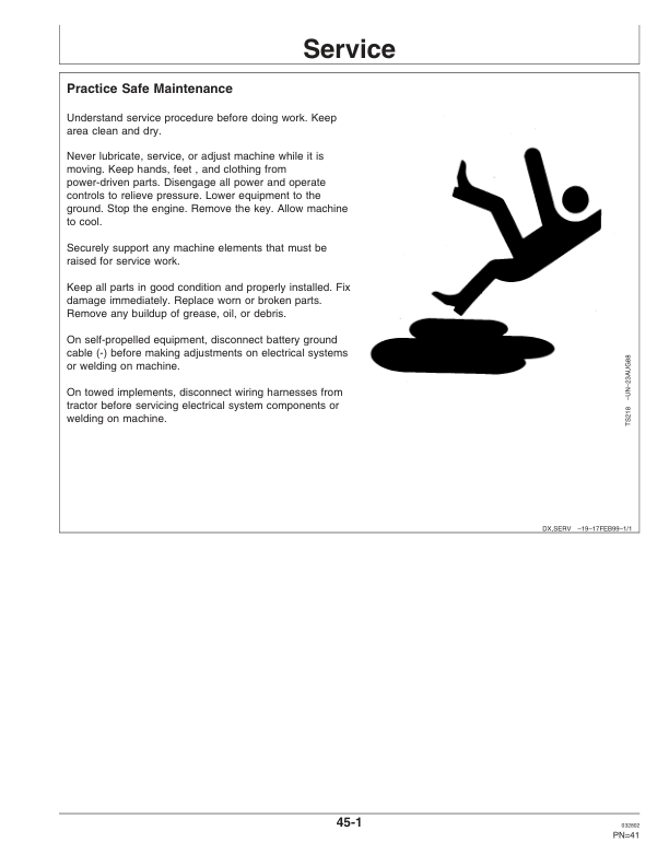 John Deere Two-Drill Hitch for 450 Series Grain Drills Operator's Manual (OMN300144) - Image 2