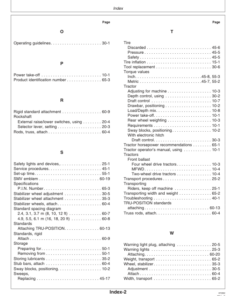 Alternative view of John Deere 610 Series Integral Chisel Plow Operator's Manual (OMN300145)