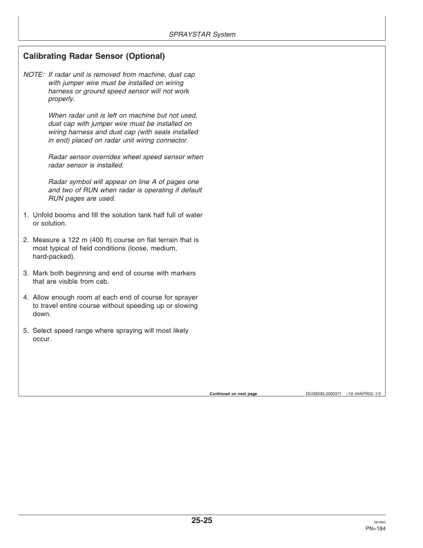 John Deere 4710 Self Propelled Sprayer (006001-) Operator's Manual (OMN300207) - Image 3