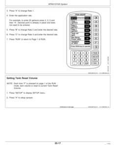 Alternative view of John Deere 6700 Self Propelled Sprayer (010001-018000) Operator's Manual (OMN300235)