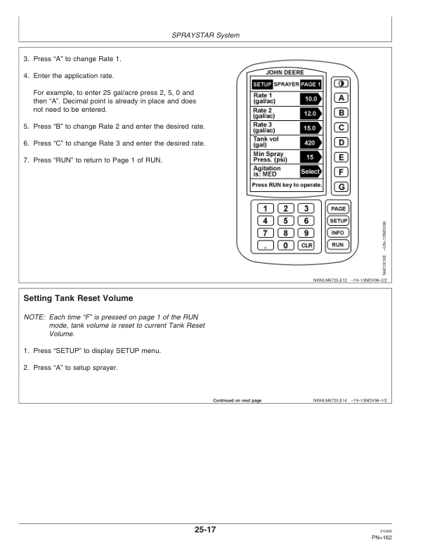 John Deere 6700 Self Propelled Sprayer (010001-018000) Operator's Manual (OMN300235) - Image 2
