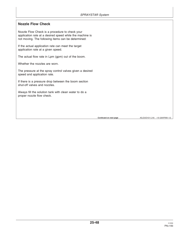John Deere 6700 Self Propelled Sprayer (010001-018000) Operator's Manual (OMN300235) - Image 3