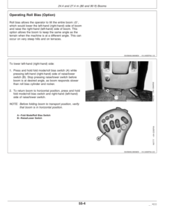 Alternative view of John Deere 4720 Self-Propelled Sprayer (004001-) Operator's Manual (OMN300351)