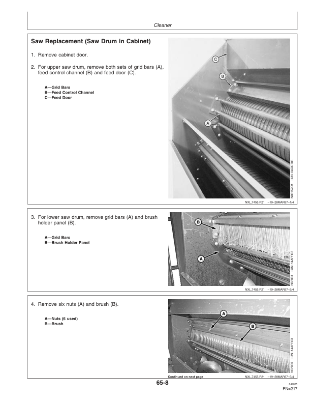 John Deere 7460 Cotton Strippers North America (018001-020000) Operator's Manual (OMN300367) - Image 2