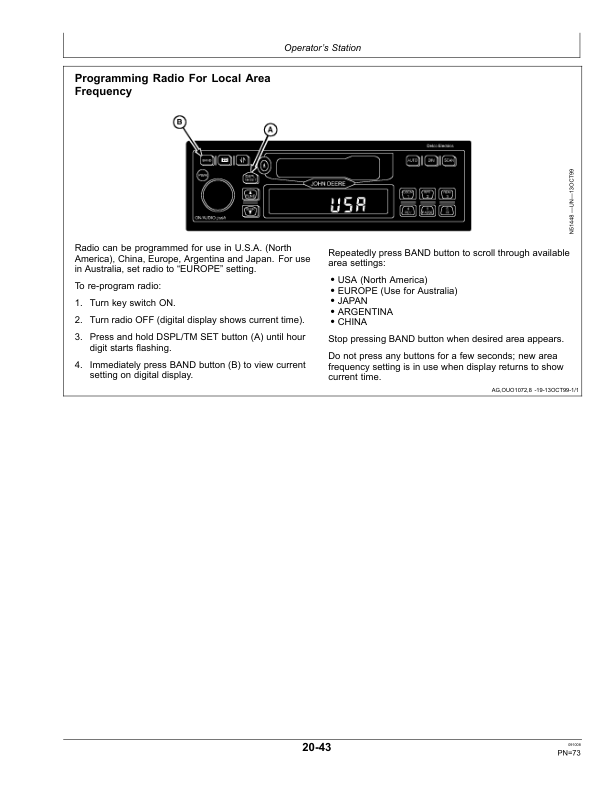 John Deere 7460 Cotton Strippers North America (020001-028000) Operator's Manual (OMN300472) - Image 4