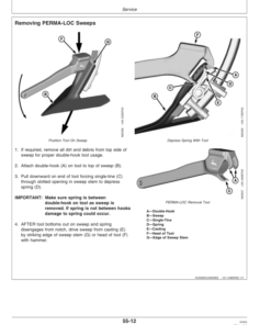 Alternative view of John Deere 2210 Floating Hitch Field Cultivator North America (004000-005999) Operator's Manual (OMN300474)
