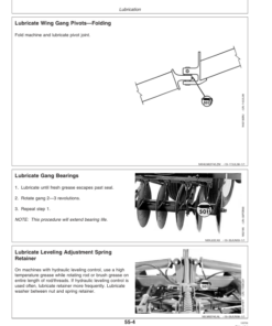Alternative view of John Deere 637 Regular, Rock, BlackLand, WheatLand Disks (004000-) Operator's Manual (OMN300481)