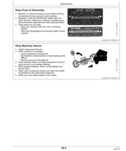 Alternative view of John Deere 455 Folding Grain Drills Operator's Manual (OMN300593)