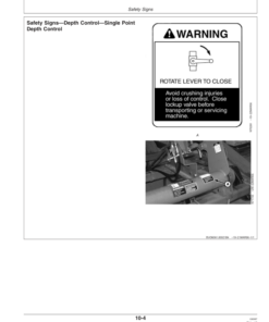 Alternative view of John Deere 2210 Level-Lift Field Cultivator North America (006000-007999) Operator's Manual (OMN300610)