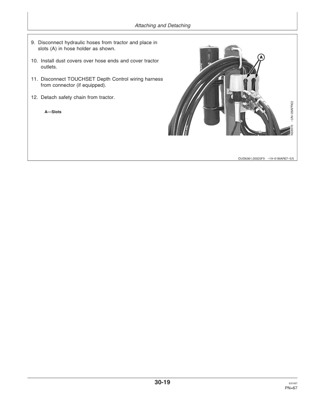 John Deere 637 Regular, Rock, BlackLand, WheatLand Disks (012000-) Operator's Manual (OMN300629) - Image 3