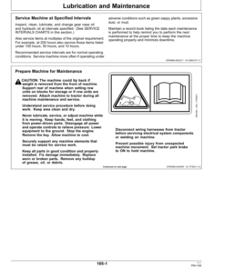 Alternative view of John Deere 7260 Cotton Picker (000101-) Operator's Manual (OMN300650)
