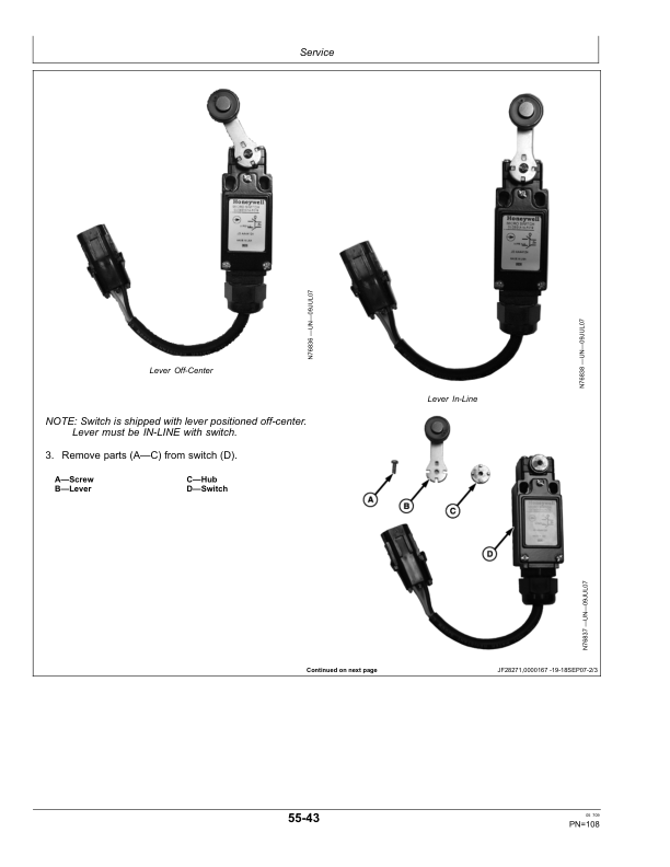 John Deere 2410 Chisel Plow North America (008000-011999) Operator's Manual (OMN300678) - Image 2