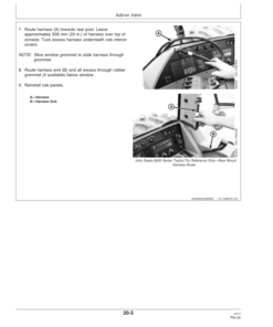 Alternative view of John Deere AccuDepth Control System 2210 Field Cultivator & 2410 Chisel Plow Operator's Manual (OMN300685)