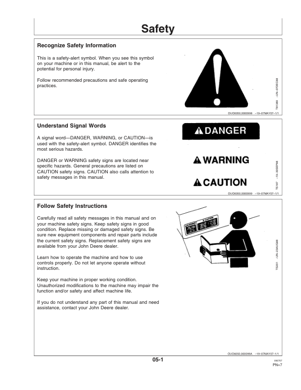 John Deere AccuDepth Control System 2210 Field Cultivator & 2410 Chisel Plow Operator's Manual (OMN300685) - Image 3