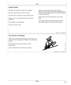 Alternative view of John Deere 4730 & 4830 Self-Propelled Sprayers Export Edition (002001-004000) Operator's Manual (OMN300725)