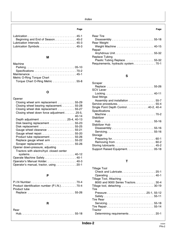 John Deere 2510H High-Speed Applicators (Low-Disturbance) North America (002001-004000) Operator's Manual (OMN300745) - Image 3