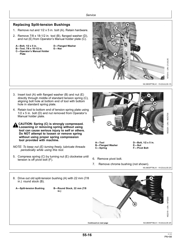 John Deere 2210 Level-Lift Field Cultivator North America (008000-039999) Operator's Manual (OMN300803) - Image 3