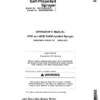 John Deere Self-Propelled Sprayers 4730 (004001-008000) 4830 (003001-008000) (North America Edition) Operator's Manual (OMN316010)