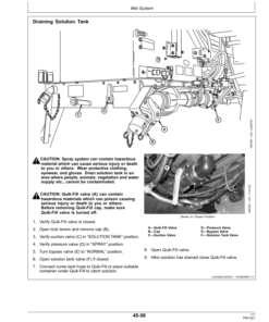 Alternative view of John Deere Self-Propelled Sprayers 4730 (004001-008000) 4830 (003001-008000) (North America Edition) Operator's Manual (OMN316010)