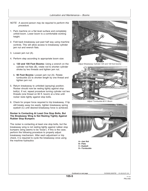 John Deere 4930 Self-Propelled Sprayer (006001-) Operator's Manual (OMN316012) - Image 4