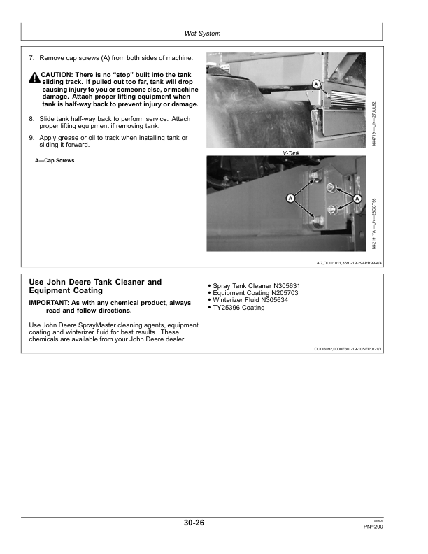 John Deere 6700 Self-Propelled Sprayer (022001-) Operator's Manual (OMN319591) - Image 2