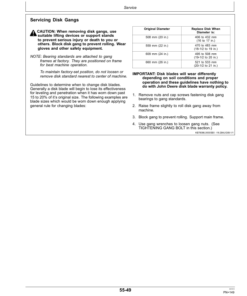 Alternative view of John Deere 2310 Mulch Finisher (006100-) Operator's Manual (OMN332302)