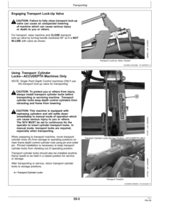 Alternative view of John Deere 2410 Chisel Plow Export Edition (008000-011999) Operator's Manual (OMN332303)