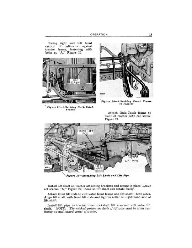 John Deere 4230 Series Row-Crop Cultivator Operator's Manual (OMN34255) - Image 2