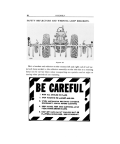 Alternative view of John Deere Integral Tool Bar No. 400 Series Operator's Manual (OMN37955)