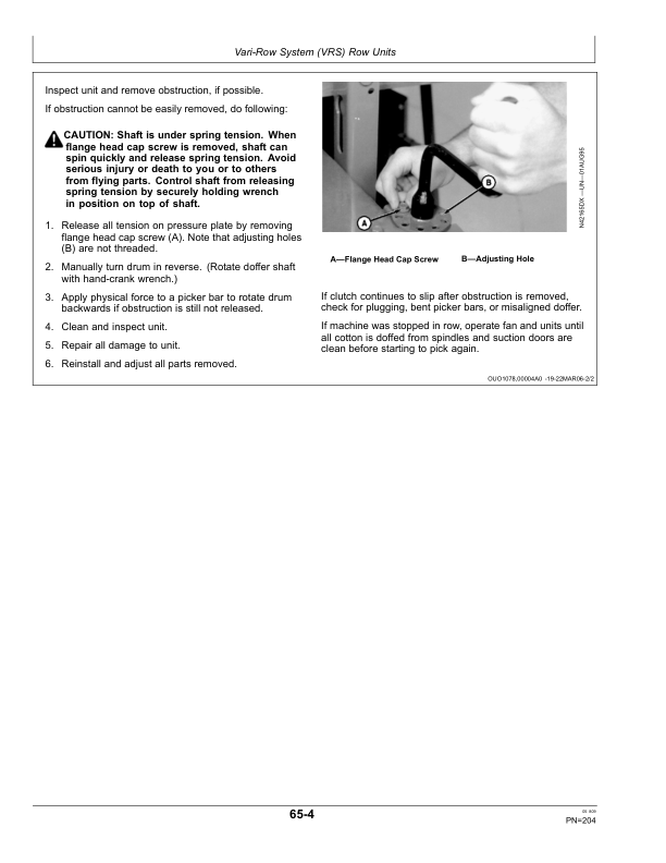 John Deere 7760 Cotton Picker (028001-) Operator's Manual (OMN382995) - Image 2