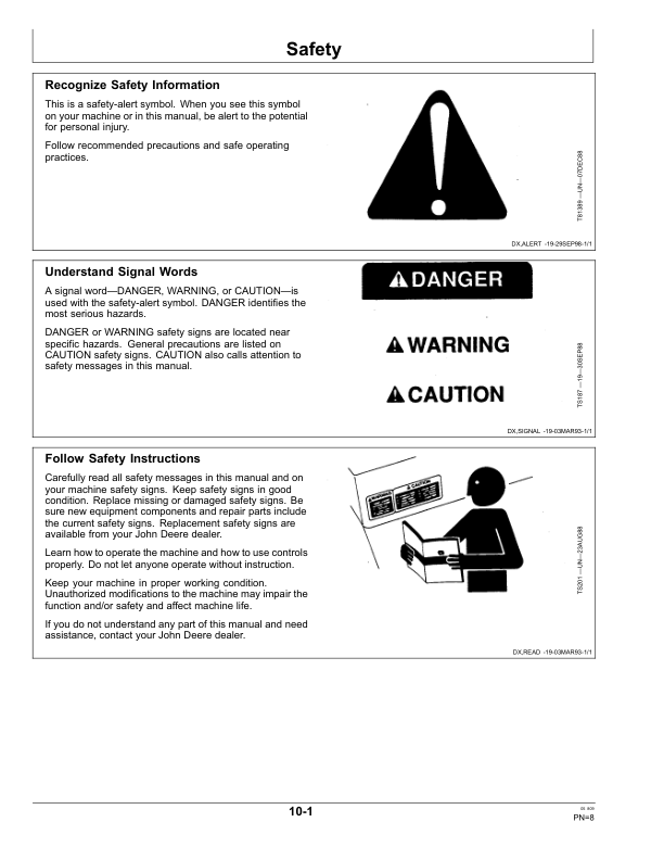 John Deere 7760 Cotton Picker (028001-) Operator's Manual (OMN382995) - Image 4