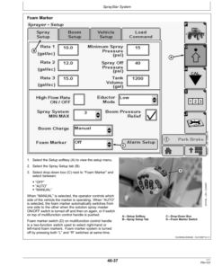 Alternative view of John Deere 4940 Self-Propelled Sprayer (000101-) Operator's Manual (OMN401209)