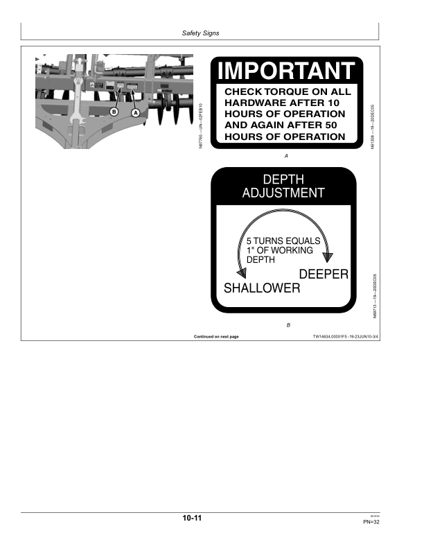 John Deere 2310 Mulch Finishers (North American) Operator's Manual (OMN401305) - Image 2