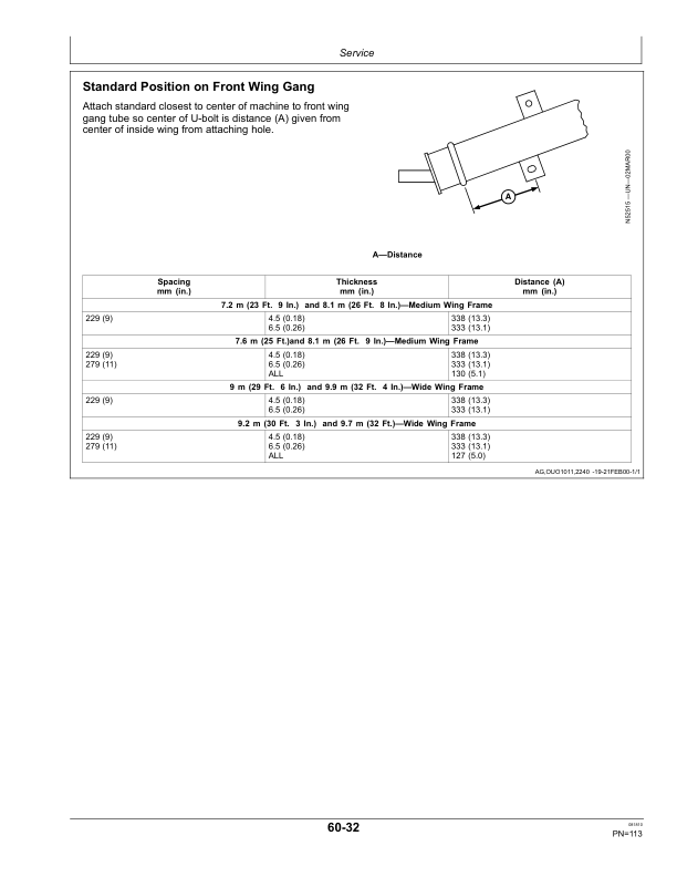 John Deere 650 Tandem Flex-Fold Disk (740101-) Operator's Manual (OMN401315) - Image 2
