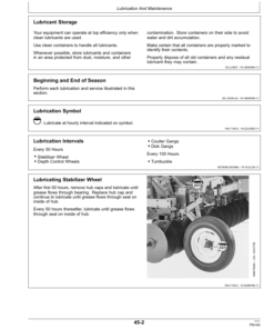 Alternative view of John Deere 714 Mulch Tillers Operator's Manual (OMN401324)