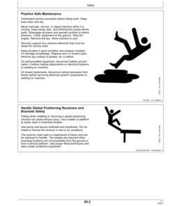 Alternative view of John Deere 3710 Drawn RigidMoldboard (004400-) Operator's Manual (OMN401354)