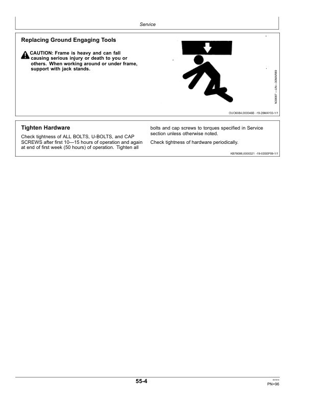 John Deere 2210 Floating-Hitch Field Cultivators (North American) Operator's Manual (OMN401527) - Image 3