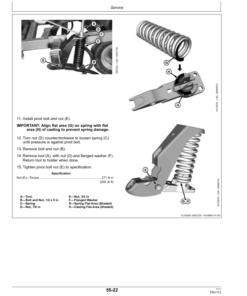 Alternative view of John Deere 2210 Level-Lift Field Cultivators (North American) Operator's Manual (OMN401529)