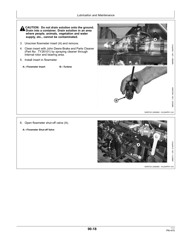 John Deere 4940 Self-Propelled Sprayer (000101-) Operator's Manual (OMN401865) - Image 3
