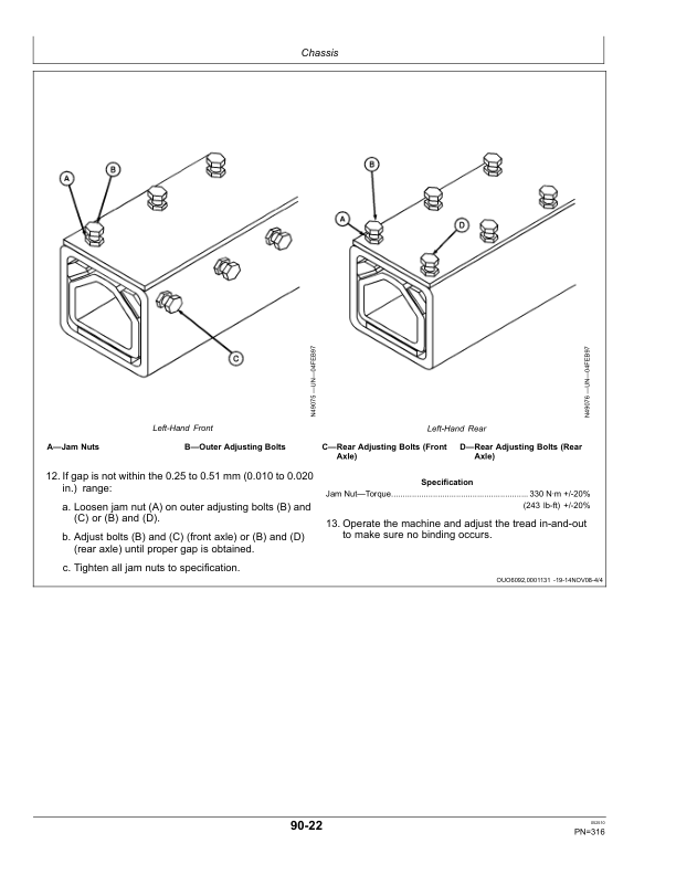 John Deere 4730 (013001-018000) & 4830 (013001-023000) Self-Propelled Sprayer (Export Edition) Operator's Manual (OMN401930) - Image 2