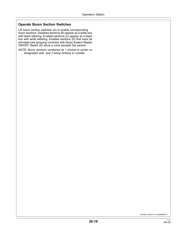 John Deere 4930 Self-Propelled Sprayer (013001-) Operator's Manual (OMN401971) - Image 2